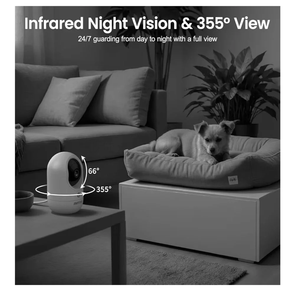 Infiyah White Security Cameras 023